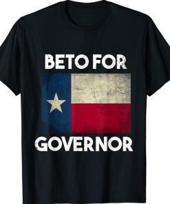 Beto for Governor Texas Vote O'Rourke 2022 Anti Abbott Unisex TShirt