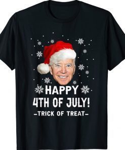 Funny Happy 4th Of July Joe Biden Christmas Ugly Sweater Shirts