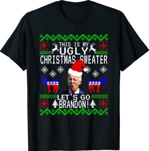 Funny Let's Go Branden Brandon Ugly Christmas Anti Joe Biden Shirts