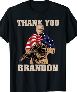 Thank You Brandon Veterans Day 2021 TShirt