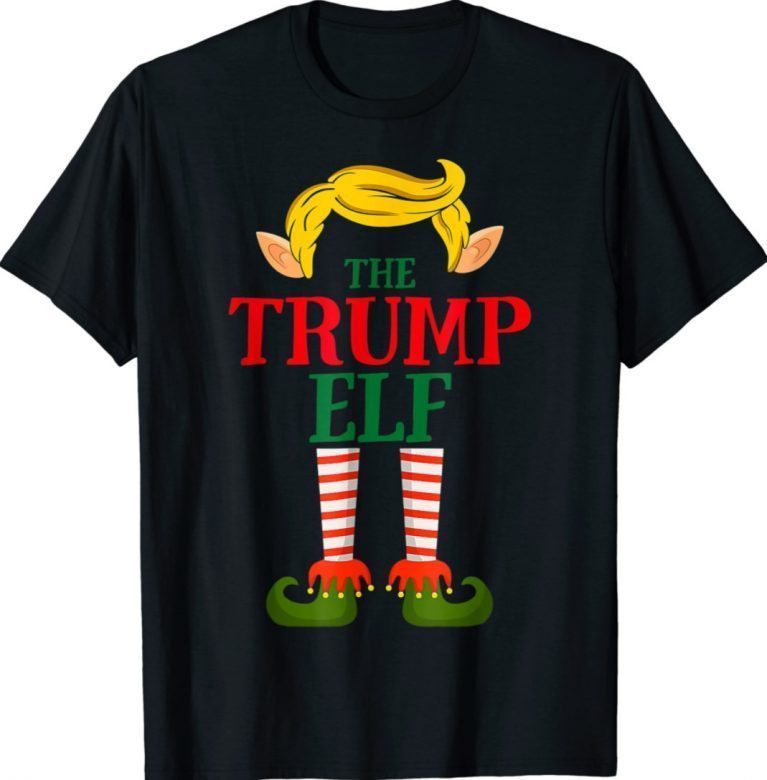 The Trump Elf Group Matching Family Christmas 2021 S