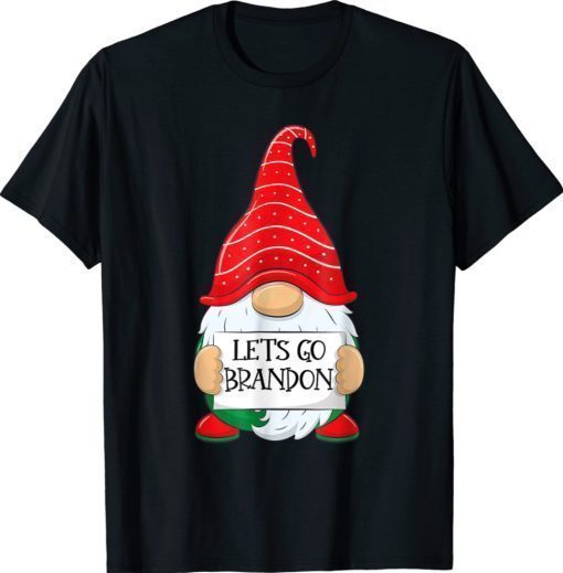 Christmas Gnome Let's Go Brandon 2021 TShirt