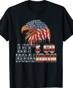 Let's Go Brandon Liberal US Flag Eagle 2021 Shirts