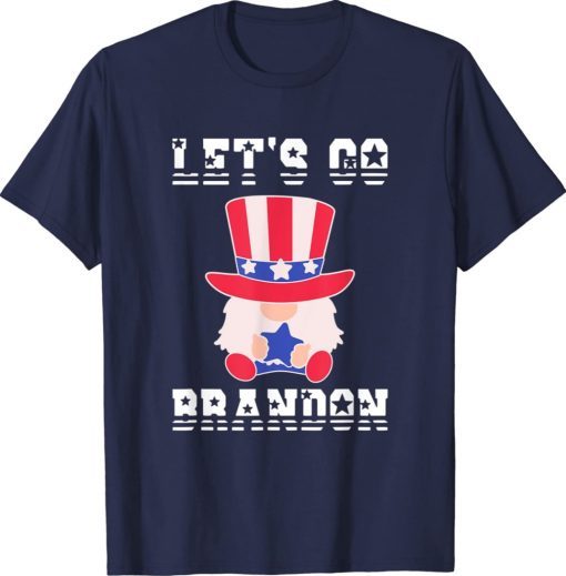 Let's go Brandon Christmas Gnome Xmas Shirt