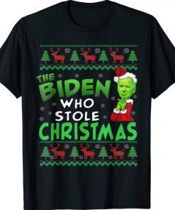 Christmas Biden Who Stole Christmas Unisex TShirt