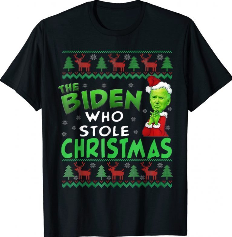 Christmas Biden Who Stole Christmas Unisex TShirt