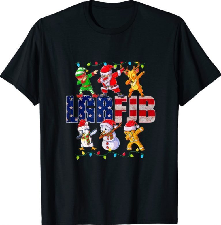 Dabbing Santa Elf Friends Christmas Xmas Dab 2021 TShirt