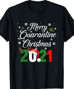 Merry Quarantine Christmas Unisex TShirt