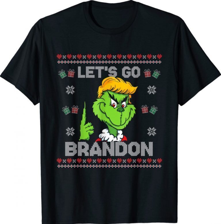 Let's Go Branson Brandon Ugly Christmas 2022 TShirt