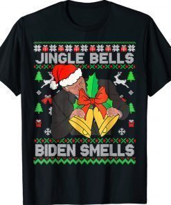 Anti Biden Jingle Bells Biden Smells Ugly Christmas Sweater 2022 Shirts