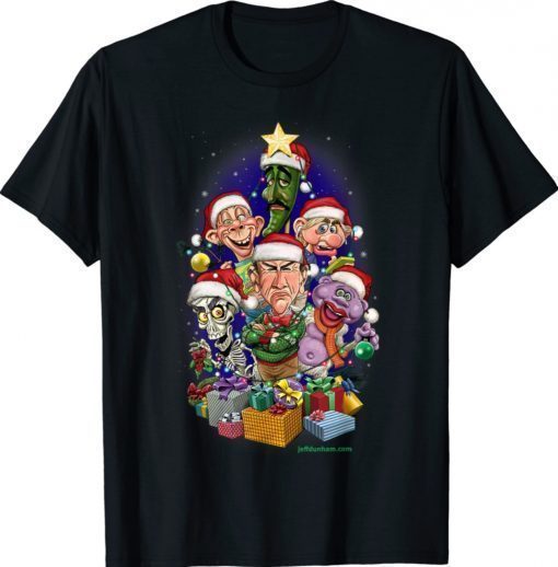 Jeff Dunham Holiday Xmas 2022 TShirt