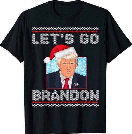 Let's Go Brandon Trump Christmas Xmas 2021 Shirts