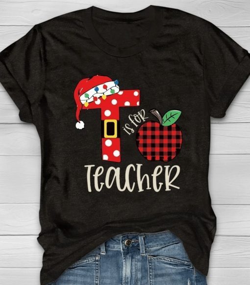 Teacher Christmas Gift Shirts