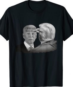 Trump Writing Biden Let’s Go Brandon Anti Biden Funny Shirts