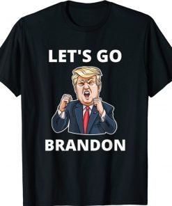 Lets Go Brandon Trump America Flag Anti Biden Impeach 2021 Shirts