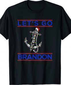 Ugly Christmas Anti Biden Let's Go Brandon 2022 TShirt