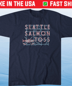 Seattle Salmon Toss Seattle Hockey 2021 TShirt