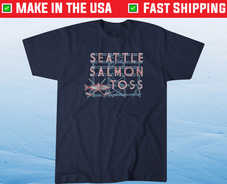 Seattle Salmon Toss Seattle Hockey 2021 TShirt