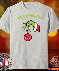 The Grinch Christmas Let's go Brandon FJB Funny TShirt