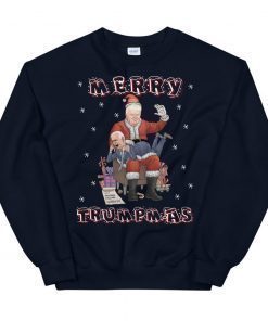 President Trump Spanking Joe Biden Christmas 2022 Shirts