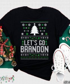 Let's Go Brandon Ugly Christmas Fjb Shirt Brandon Biden 2021 TShirt