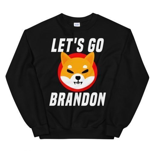 Let's Go Brandon Shiba Inu White Coin Gift TShirt