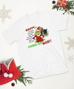 Christmas Joe Biden Grinch Funny Tee Shirt