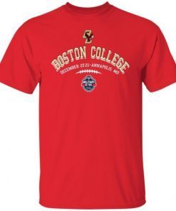 Official Military Bowl Boston College Champions color 2022 TShirt