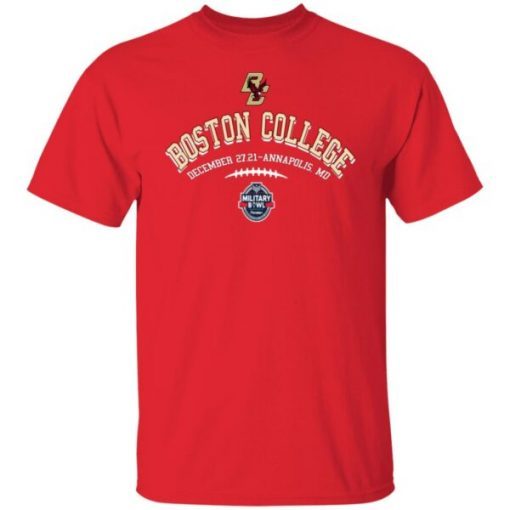 Official Military Bowl Boston College Champions color 2022 TShirt