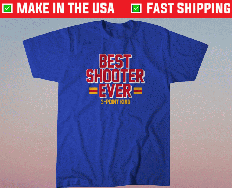 Best Shooter Ever Bay Area Basketball Tee Shirt