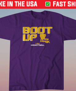 Boot Up LSU Basketball Vintage TShirt