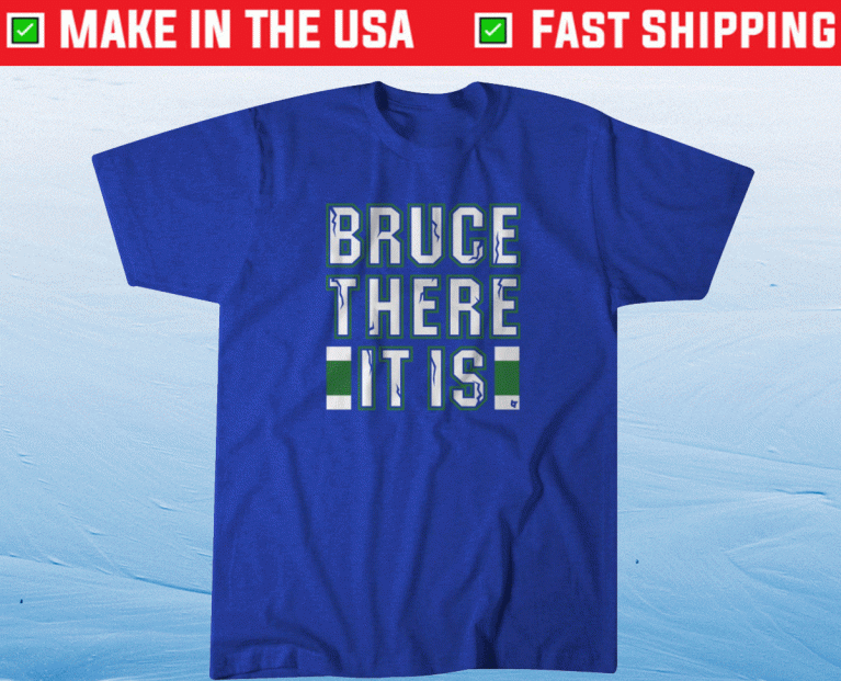 Bruce There It Is New York Hockey Tee Shirt