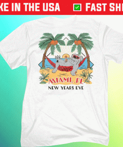 GA O Bowl Miami FL New Years Eve Vintage TShirt