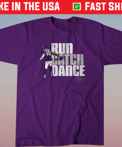 Justin Jefferson Run Catch Dance Vintage Shirts