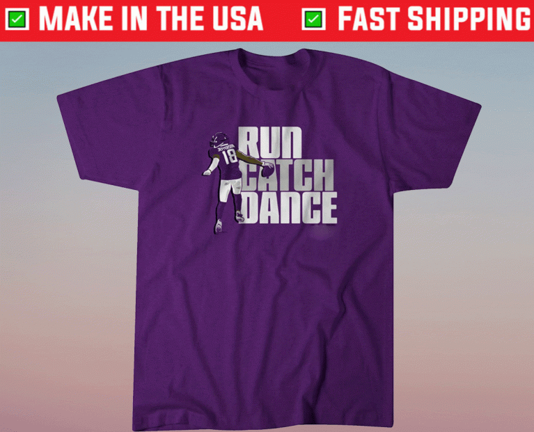 Justin Jefferson Run Catch Dance Vintage Shirts