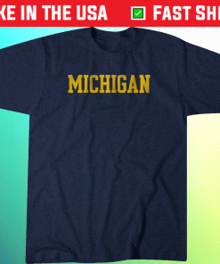 Michigan University of Michigan Tee Shirt