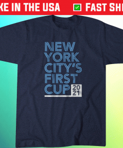 New York City First Cup Tee Shirt