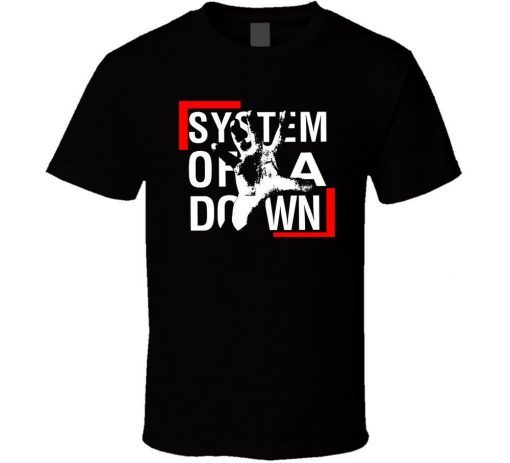 Retro System Of A Down Fists Serj Tee Shirt