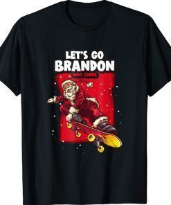 Christmas Let's Go Branson Brandon With Santa Claus In Xmas 2022 Shirts