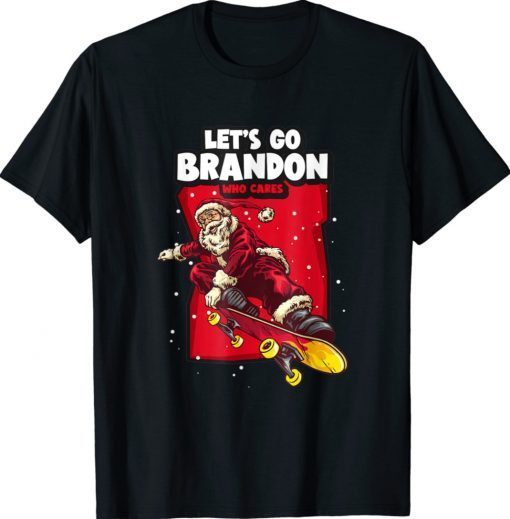 Christmas Let's Go Branson Brandon With Santa Claus In Xmas 2022 Shirts