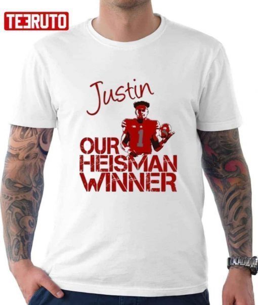 Justin Our Heisman Winner Tee Shirt