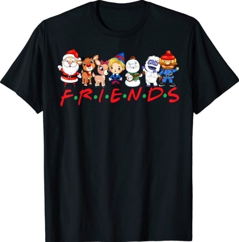 Christmas Friends Santa Rudolph Snowman Family Xmas 2022 Shirts