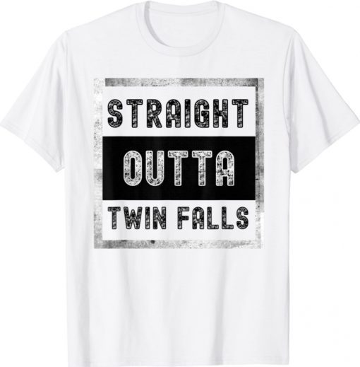 VINTAGE STRAIGHT OUTTA TWIN FALLS IDAHO TShirt