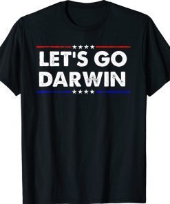 Vintage Let's Go Darwin 2022 Tee Shirt