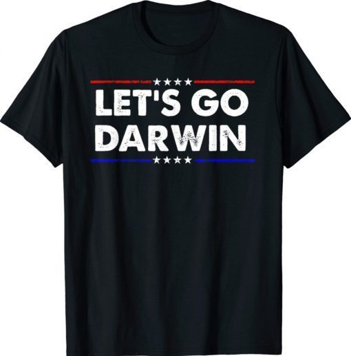 Vintage Let's Go Darwin 2022 Tee Shirt