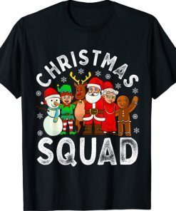 Christmas Squad Santa Family Matching Pajamas Xmas 2022 Shirts