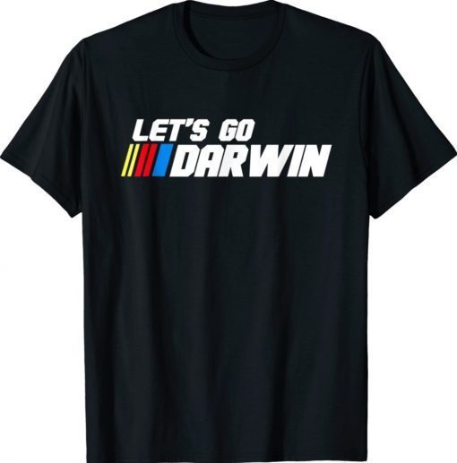 Vintage Let’s Go Darwin Nascar TShirt