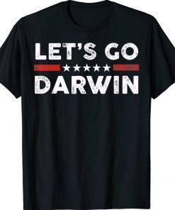 Vintage Lets Go Darwin US Flag 2022 TShirt