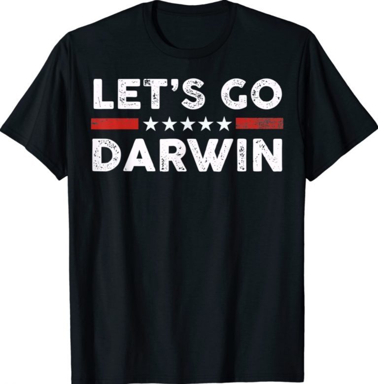 Vintage Lets Go Darwin US Flag 2022 TShirt