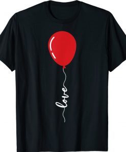 Love Balloon This Is My Valentine Pajama Valentine Vintage TShirt